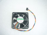 SUNON GM1206PKVX A B4124.F.GN DC12V 3.0W 6020 6CM 60mm 60x60x20mm 5Pin 4Wire Cooling Fan