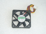 SUNON KDE1205PFV2 11.MSB891.AF.GN DC12V 1.1W 5010 5CM 50x50x10mm 3Pin Cooling Fan