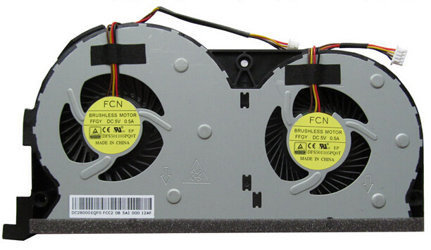 New Lenovo Y50 Y50-70 Y50-70AS Y50-70AM DFS50115PQ0T FFGY DC5V 0.5A CPU Cooling Fan