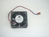 DELTA ELECTRONICS AUB0612H F00 DC12V 0.24A 6025 6CM 60MM 60X60X25MM 3pin Cooling Fan