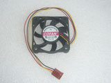 COFAN F-5010L12B DC12V 0.08A 5010 5CM 50MM 50X50X10MM 3pin Cooling Fan