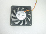 T&T 6010LL12F NF1 DC12V 0.08A 6010 6CM 60MM 60X60X10MM 3pin Cooling Fan