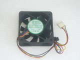 YOUNG LIN DFS602012H DC12V 2.0W 6020 6CM 60MM 60X60X20MM 4pin Cooling Fan