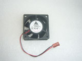 DELTA ELECTRONICS AUB0612L DC12V 0.18A 6025 6CM 60MM 60X60X25MM 2pin Cooling Fan