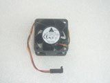 DELTA ELECTRONICS FFB0412SHN-F00 P/N:S00715 240604 DC12V 0.60A 3pin Cooling Fan