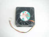 Y.S.TECH XYW06038012BSS DC12V 0.79A 6038 6CM 60MM 60X60X38MM 3pin Cooling Fan