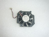 NMB-MAT 2206ML-09W-S19 AA3 DC7V 0.05A 5.7CM 5717 57x52x17mm 3pin Cooling Fan