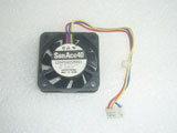 SANYO DENKI 109P0405M901 DC5V 0.11A 4010 4CM 40MM 40X40X10MM 4pin Cooling Fan