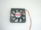 COFAN F-7015HH12B DC12V 0.50A 7015 7CM 70MM 70X70X15MM 3pin Cooling Fan