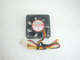 EVERCOOL EC4010M05CA DC5V 0.12A 0.60W 4010 4CM 40MM 40X40X10MM 3pin Cooling Fan