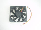 NMB-MAT 2806RL-09W-B19 CBF DC7V 0.08A 7015 7CM 70MM 70X70X15MM 3pin Cooling Fan
