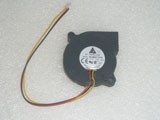 Delta BUB0512HB 6T19 5015 DC12V 0.24A 5CM 50mm 3Pin Blower Cooling Fan