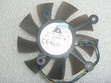 ASUS 8600 9800g 9600 GTS450 260 Delta EFB0812HB AD92 DC12V 0.25A 4Wire Graphics Card Cooling Fan