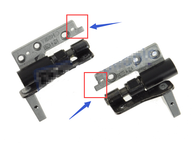 Dell Precision M6400 Y156H RGB SL-XM1E2E SR-XM1E2E Y156H Y157H LCD Screen LCD Hinges Set