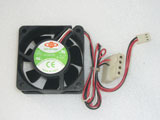 TOP MOTOR DF126025PL B DC12V 0.25A 6025 6CM 60mm 60x60x25mm 7pin Cooling Fan