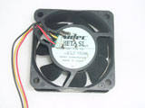 Nidec D06T-12TM 15A DC12V 0.08A 6025 6CM 60mm 60x60x25mm 3pin Cooling Fan