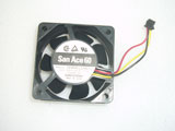 SANYO DENKI 109R0612H4D11 DC12V 0.11A 6025 6CM 60mm 60x60x25mm 3pin Cooling Fan