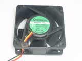 SUNON KDE1206PTV1 13.MS.AF DC12V 1.4W 6025 6CM 60mm 60x60x25mm 3pin Cooling Fan