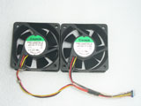 SUNON PMD1206PTB1-A (2).B1535.F.GN DC12V 5.4W 6025 6CM Fan