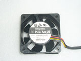 SANYO DENKI 109R0612H401 DC12V 0.11A 6025 6CM 60mm 60x60x25mm 3Pin 3Wire Cooling Fan