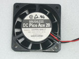 SANYO DENKI 109P0624H617 DC24V 0.07A 6020 6CM 60mm 60x60x20mm 2Pin 2Wire Cooling Fan