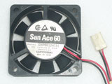 SANYO DENKI 109P0612H731 DC12V 0.09A 6015 6CM 60mm 60x60x15mm 3Pin 2Wire Cooling Fan