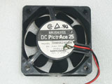 SANYO DENKI 109R0624F409 DC24V 0.05A 6025 6CM 60mm 60x60x25mm 2Pin 2Wire Cooling Fan
