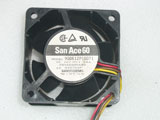 SANYO DENKI 9G0612P1G071 08566005680 DC12V 1.54A 6038 6CM 60mm 60x60x38mm 4Pin Cooling Fan