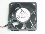 DELTA AFC0612D BF20 DC12V 0.60A 6025 6CM 60mm 60x60x25mm 4Pin 4Wire Cooling Fan