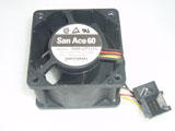 SANYO DENKI 9G0612P1G15 DC12V 1.54A 6038 6CM 60mm 60x60x38mm 4Pin 4Wire Cooling Fan