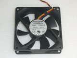 Foxconn PV802512L 1SF 2D DC12V 0.20A 8025 8CM 80mm 80x80x25mm 3Pin 3Wire Cooling Fan