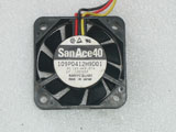 SANYO DENKI 109P0412H9D01 DC12V 0.07A 4010 4CM 40mm 40x40x10mm 3Pin Cooling Fan