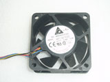 DELTA AFC0612D 7L88 DC12V 0.60A 6025 6CM 60mm 60x60x25mm 4Pin 4Wire Cooling Fan