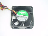 Nidec TA225DC B33455-57NT DC12V 0.22A 6025 6CM 60mm 60x60x25mm 3pin Cooling Fan