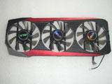 Set of ASUS STRIX GTX980Ti R9 390 T129215SU DC12V 4Pin Video Graphics Card GPU Cooling Fan W/ Cover