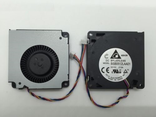 New Delta Electronics BSB0512LAA01 DC12V 0.10A 4Pin 50x50x10mm 50mm 5CM PWM Turbo Blower Case Cooling Fan