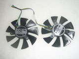 New Zotac GTX1070 ZT-P10700G-10M MINI GTECOTHERM GFY09010E12SPA DC12V 0.5A Video Graphics Card Cooling Fan