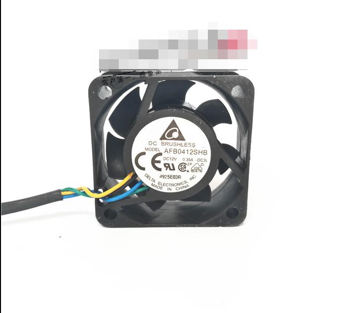 DELTA AFB0412SHB DC3L DC12V 0.35A 4015 4CM 40mm 40x40x15mm 4Pin 4Wire Cooling Fan