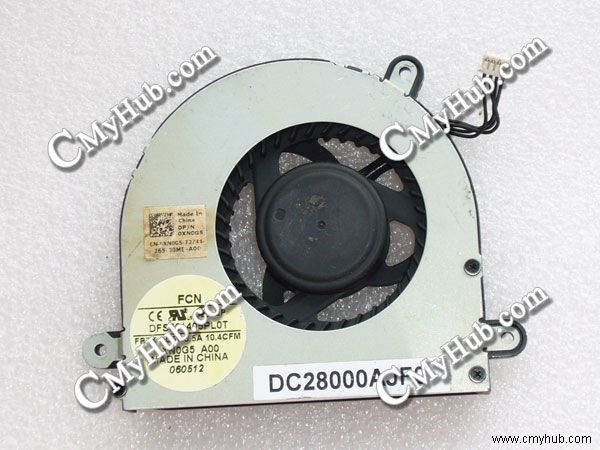 New Dell Alienware M14x R2 DFS561405PL0T FB7K 0XN0G5 XN0G5 DC28000AJF0 CPU Cooling Fan