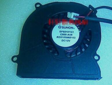 Sunon EF50101S2-C000-A99 EF50101S2-COOO-A99 DC12V 0.90W 50mm 5CM 53x53x10mm 2Wire 2Pin Cooling Fan
