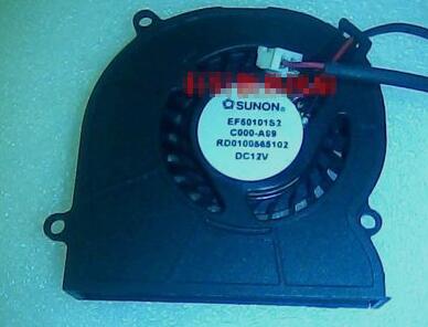 Sunon EF50101S2-C000-A99 EF50101S2-COOO-A99 DC12V 0.90W 50mm 5CM 53x53x10mm 2Wire 2Pin Cooling Fan