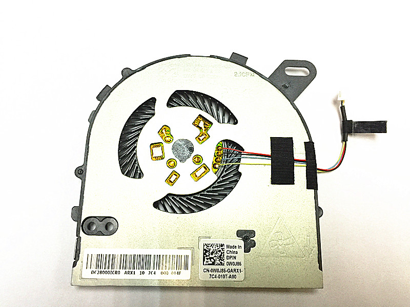 Dell Vostro 5468 5568 Inspiron 15 7560 15-7560 0W0J85 W0J85 DC0280001CR0 FN0570-A1084P1BH CPU Cooling Fan