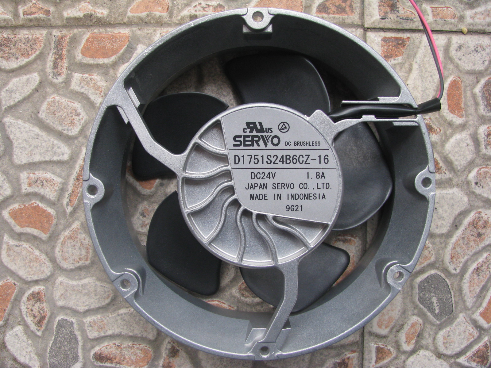 Servo D1751S24B6CZ-16 172*51MM DC24V 0.18A ABB 2Pin 2Wire Cooling Fan