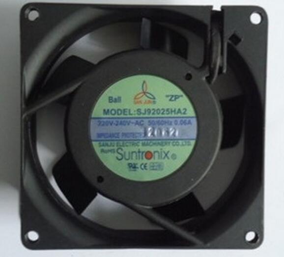 New SanJu San Jun SJ92025HA2 220-240V~AC 50/60Hz 0.06A 90x90x25mm Suntronix Cooling Fan