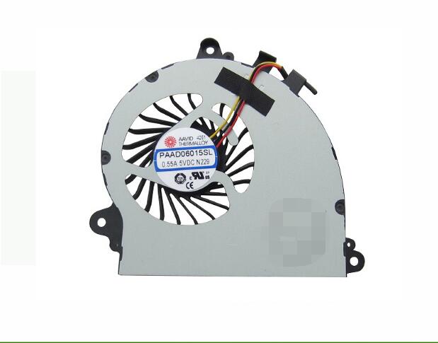 New MSI GS70 GS72 MS-1771 PAAD06015SL N184 N229 N346 0.55A 5VDC 3Wire 3Pin CPU Cooling Fan