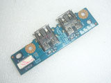 HP Pavilion DV7 LS-4082P 4359JV32L11 USB Ports Board