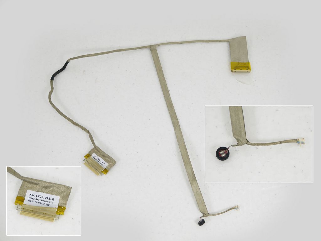 New ASUS X44 X44C X44L X44H X44HY X44HR X44LY X44L-BBK4 14G140344010 LED LCD LVDS VIDEO Cable