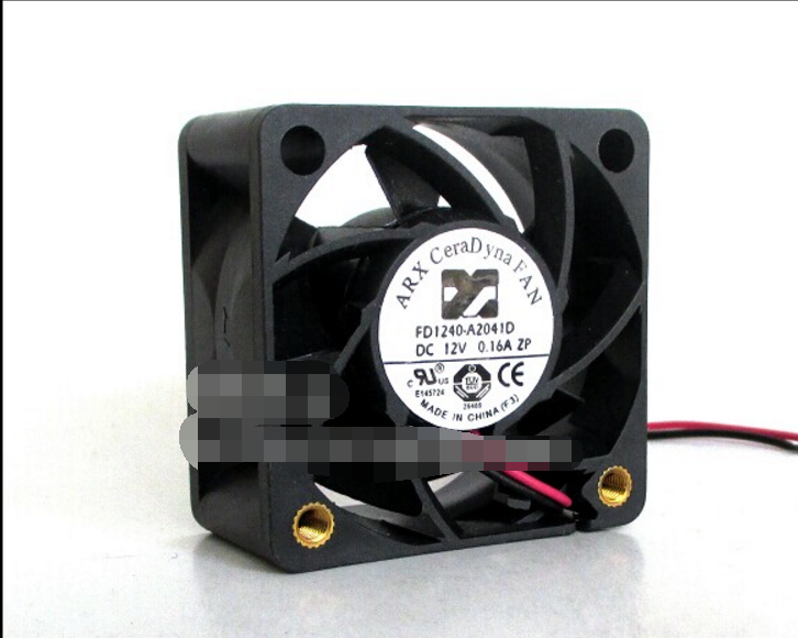 ARX FD1240-A2041D DC12V 0.16A 4020 4CM 40mm 40x40x20mm 2Wire 2Pin Cooling Fan
