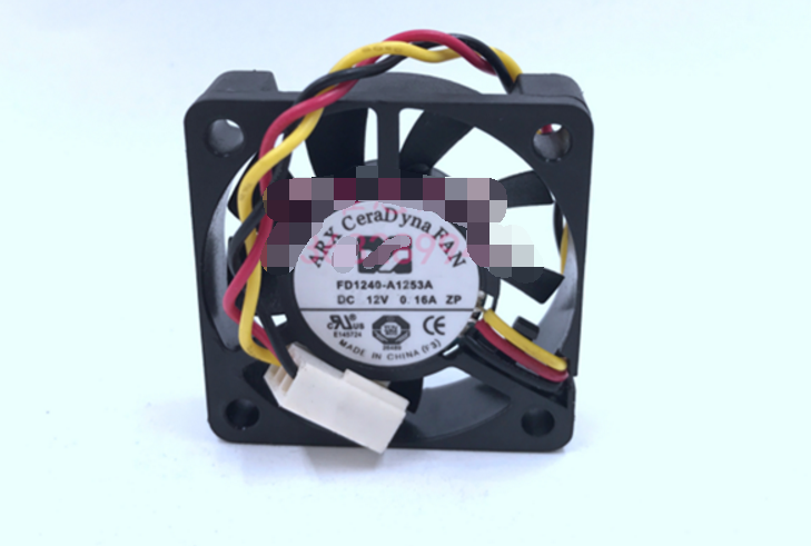 ARX FD1240-A1253A DC12V 0.16A 4010 4CM 40mm 40x40x10mm 3Wire 3Pin Cooling Fan