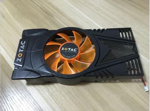 New ZOTAC GTS450 GTS440 GTX550TI DC12V 2Pin Dual Ball Video Display Graphics Card GPU Cooling Fan